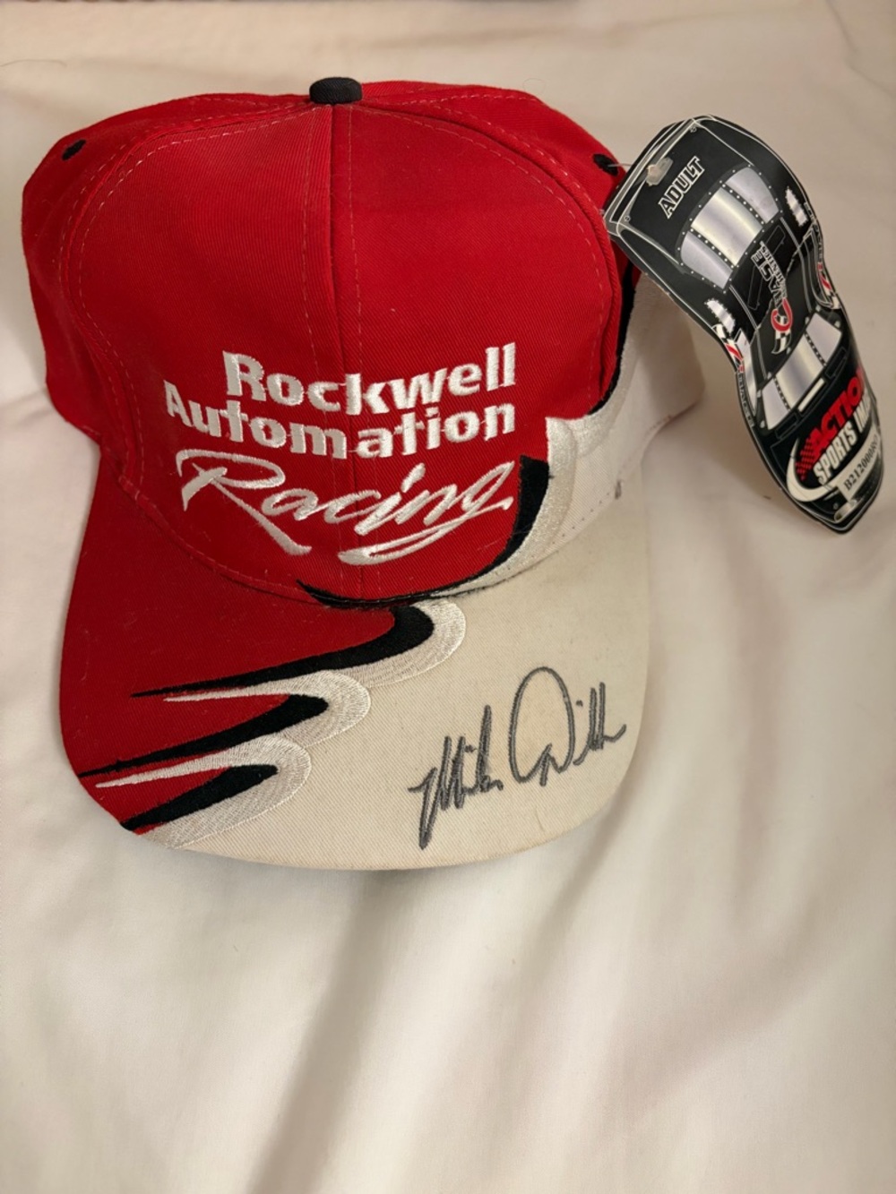 Rockwell Automation Racing Cap — Signed, NWT